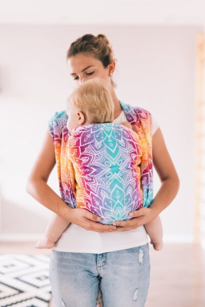 Echarpe motif mandala, de Be Lenka