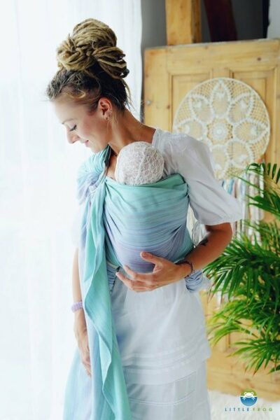 Sling Bamboo Larimar, de Little Frog