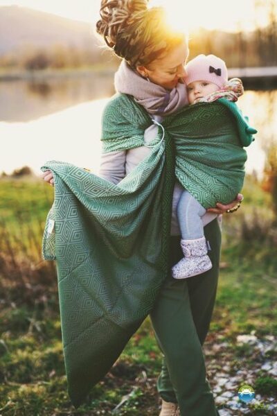 Sling Mossy cube, de Little Frog